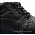 Embossed cow Leather Safety Shoes  waterproof safety shoes with steel toe